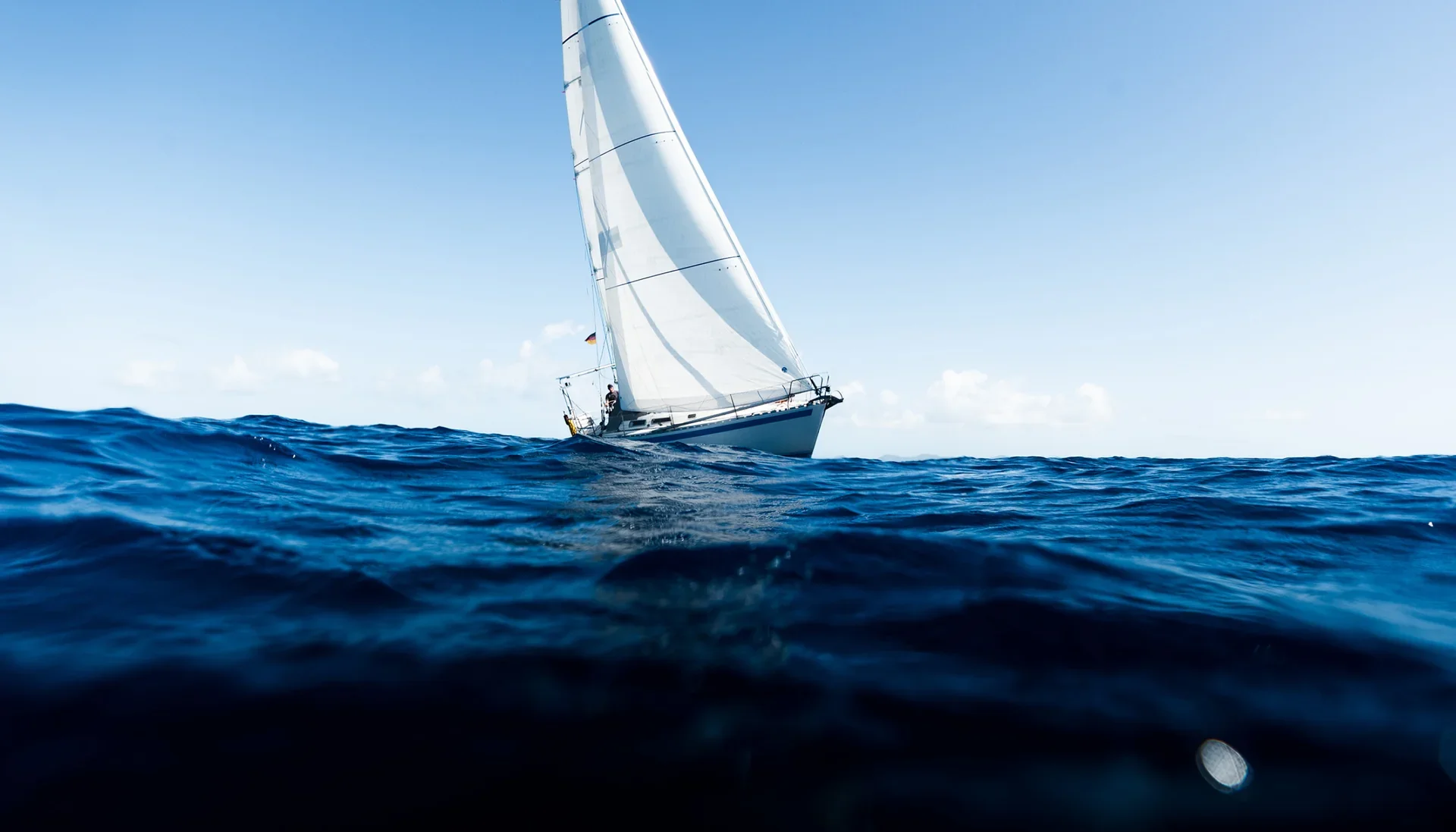 A cruising sailboat optimized for comfortable, efficient sailing.